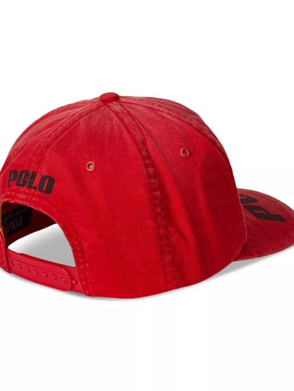 Polo Ralph Lauren Mens Motorsport RL Racing Patch Twill Adjustable Hat Cap NEW - Picture 4 of 4
